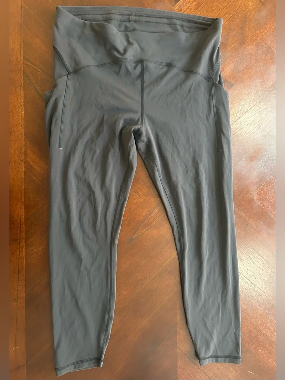 lululemon athletica Women's High-Rise Charcoal Gray Leggings size 14